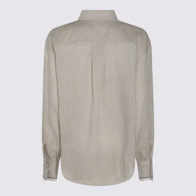 Brunello Cucinelli Shirts Iuta In Gray