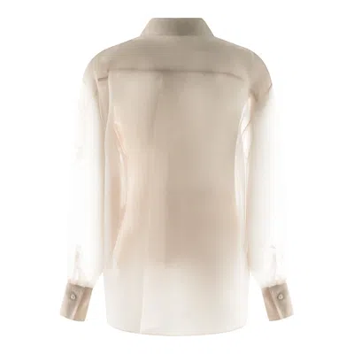 Brunello Cucinelli Shirts Light And Natural In Neutral