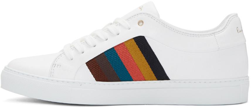 paul smith white ivo trainers