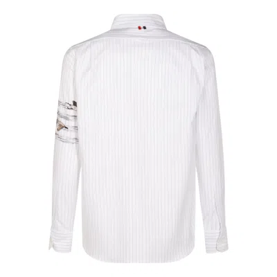 Thom Browne Shirts Med Grey In White