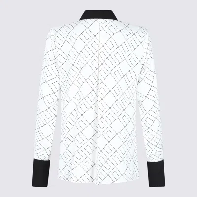 Elisabetta Franchi Casual Geometric Pattern Long Sleeve Top