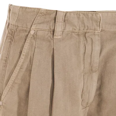 Brunello Cucinelli Cotton Blend Bermuda Shorts In Brown