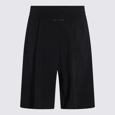 Mm6 Maison Margiela Black Salomon Edition Running Shorts In Black