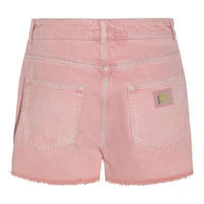 Dolce & Gabbana Shorts Light And Natural In Pink