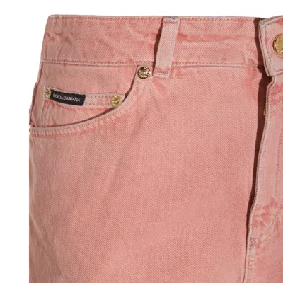 Dolce & Gabbana Shorts Light And Natural In Pink
