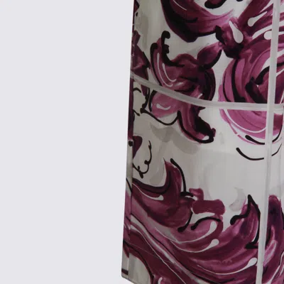 Dolce & Gabbana Graphic Print Drawstring Waist Shorts In Multi
