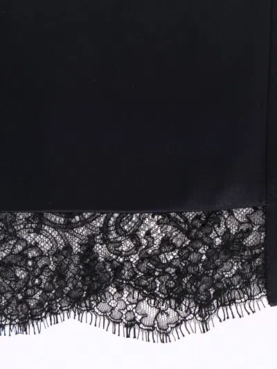Tom Ford Women Silk Skirt With Lace Inserts