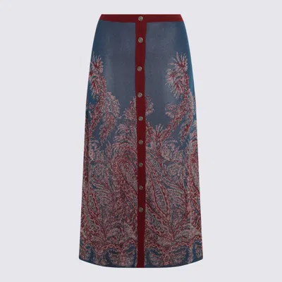 Etro Knee Length And Midi Skirts In Multi