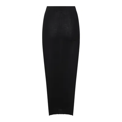 Rick Owens Skirts Blacks And Greys In Black