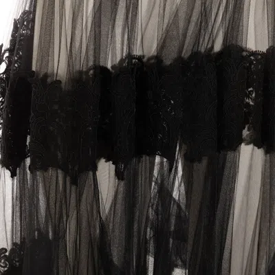 Elisabetta Franchi Skirts Blacks And Greys In Multi