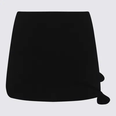Courrèges Skirts Blacks And Greys In Black