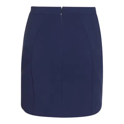 Elisabetta Franchi Skirts Blue And Green In Blue