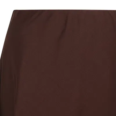 Brunello Cucinelli Skirts Blue And Green In Brown