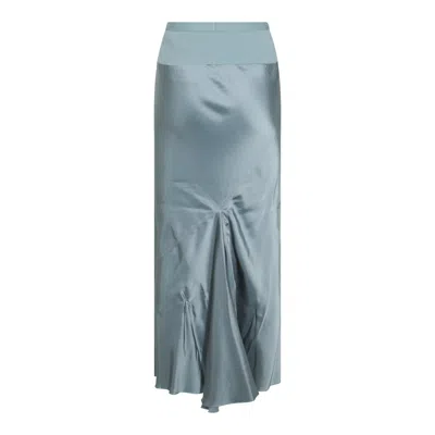 Rick Owens Knee Length And Midi Skirts In Blue