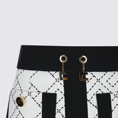 Elisabetta Franchi Geometric Patterned Midi Skirt