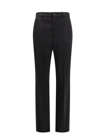 Balenciaga Straight-leg Tailored Trousers In Black