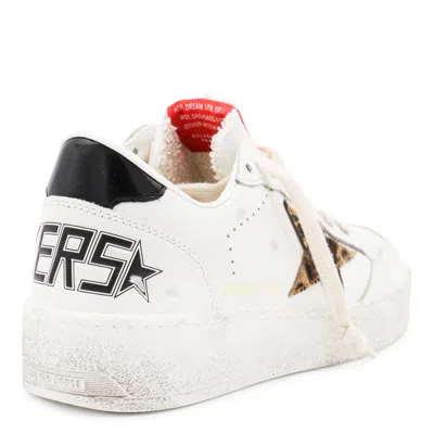 Golden Goose Leopard-print Leather Star Sneakers