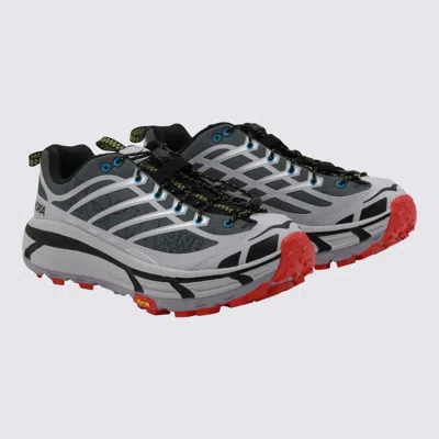 Hoka Mesh Sneakers With Heat-bonded Overlays