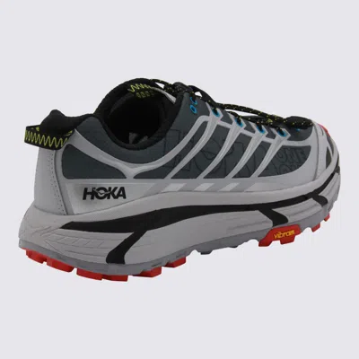 Hoka Mesh Sneakers With Heat-bonded Overlays
