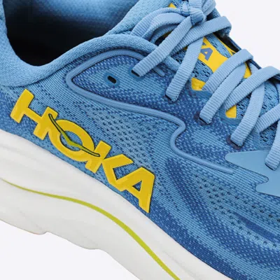 Hoka Clifton 10 Logo-print Sneakers In Blue