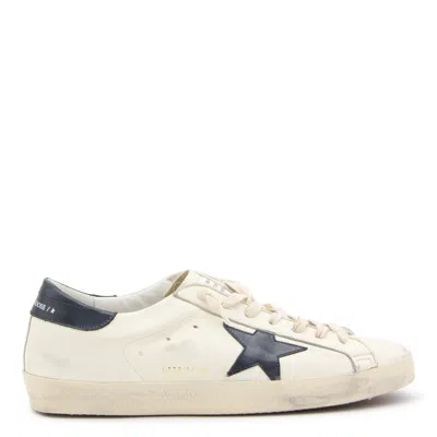 Golden Goose Superstar Sneakers In Beige Leather