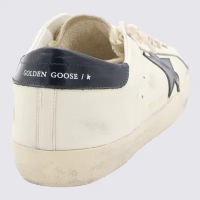 Golden Goose Superstar Sneakers In Beige Leather