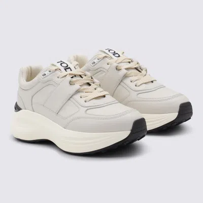 Tod's Sneakers Bianco Latte