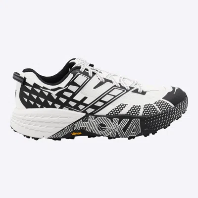 Hoka Breathable Mesh Sneakers With Cushioned Sole In Gray