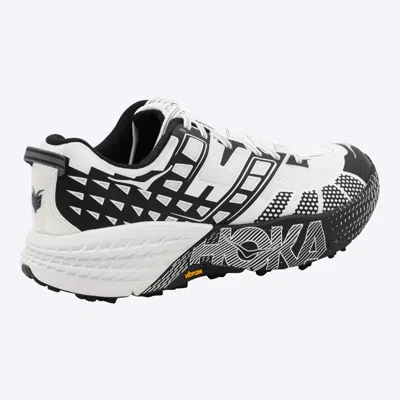 Hoka Breathable Mesh Sneakers With Cushioned Sole In Gray