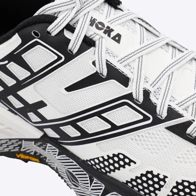 Hoka Breathable Mesh Sneakers With Cushioned Sole In Gray