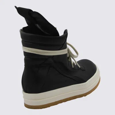 Rick Owens Creep Geobasket High-top Casual Shoes In Black