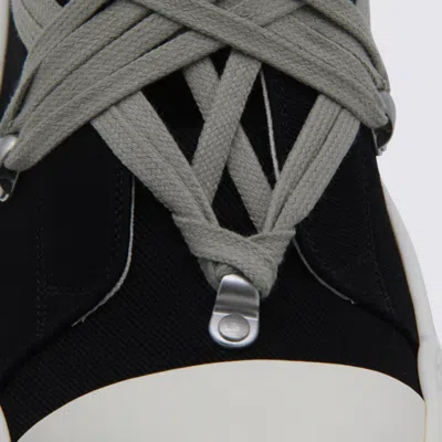 Rick Owens Drkshdw Megalace Overdyed Denim Sneakers