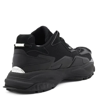Versace Chunky Sole Mesh Panels Sneakers