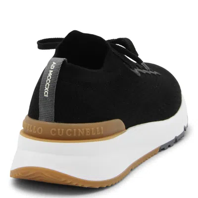 Brunello Cucinelli Sneakers Blacks And Greys In Black