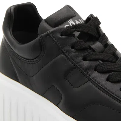 Hogan H-stripes Quilted Platform Lace-up Sneakers