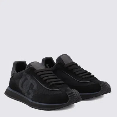 Dolce & Gabbana Dg Cushion Leather Blend Sneaker