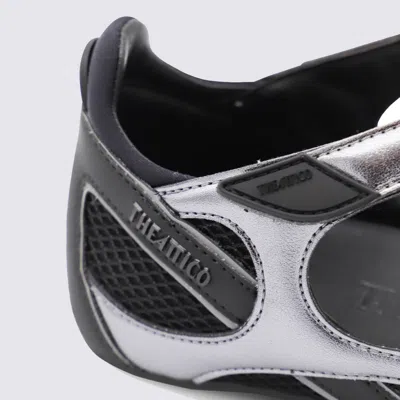 Attico Modern Flat Shoes With Cross-strap Detail In Black