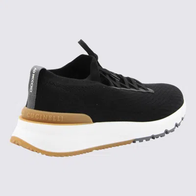 Brunello Cucinelli Sneakers Blacks And Greys In Black