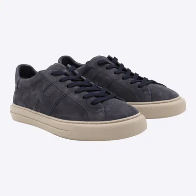Hogan H691 Lace-up Sneakers With Embossed Branding And Memory Foam Insole