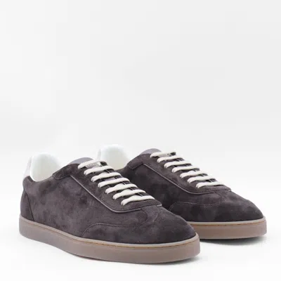 Brunello Cucinelli Suede Sneakers