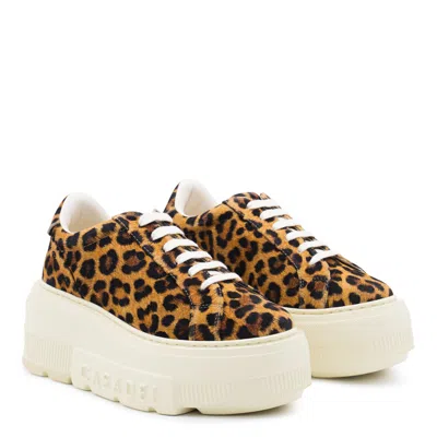 Casadei Leopard Print Malesia Sneakers