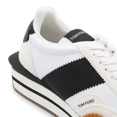 Tom Ford James Sneakers In White