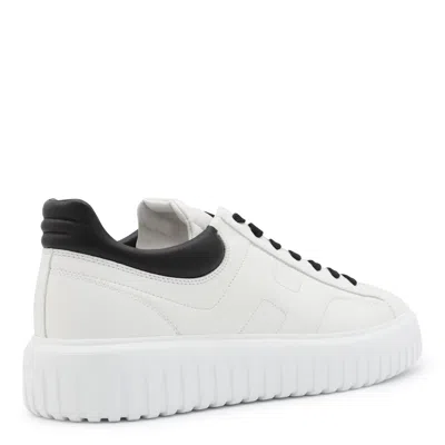 Hogan H-stripes Low-top Sneakers In White