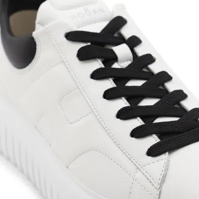 Hogan H-stripes Low-top Sneakers In White