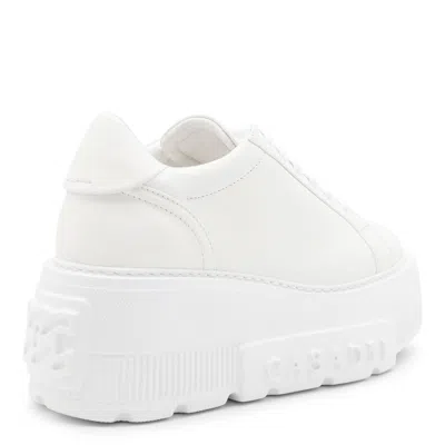 Casadei Nexus Net Salento Leather Low Top Sneakers