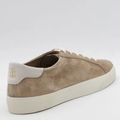 Brunello Cucinelli Leather Sneakers For Comfort