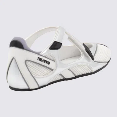 Attico Sneakers Light And Natural In Neutral