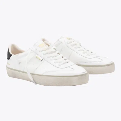 Golden Goose Leather Low-top Soul Star Sneakers With Used Effect