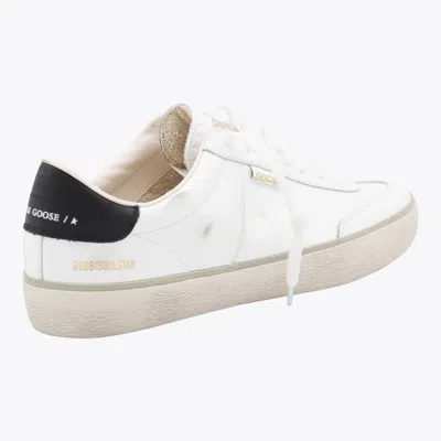 Golden Goose Leather Low-top Soul Star Sneakers With Used Effect