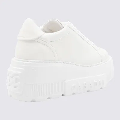 Casadei Nexus Net Salento Leather Low Top Sneakers
